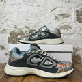 Dior B30 Blue Grey Silver Black Sneaker Sz 8 (41)