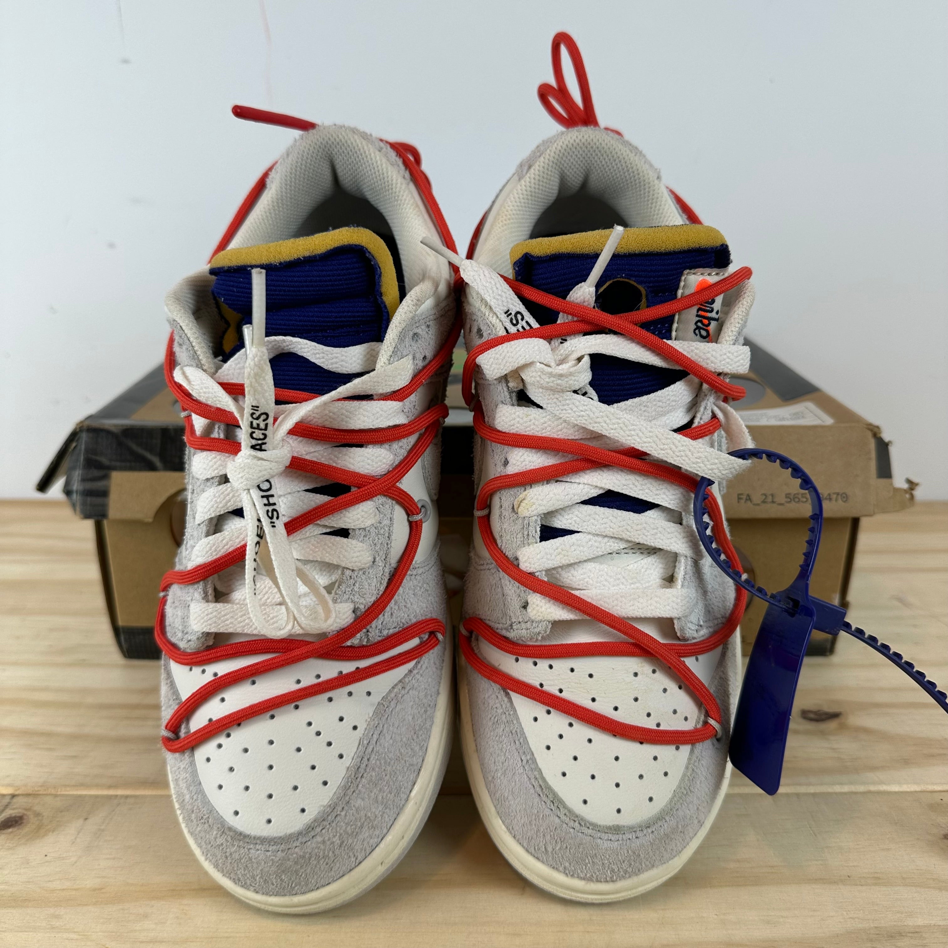 Nike Dunk Low Off-White Lot 13 Sz 6.5 – The Gallery Online