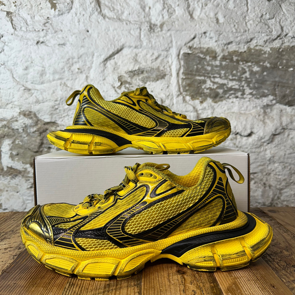 Balenciaga 3XL Black Yellow Sneaker Sz 10 (43)