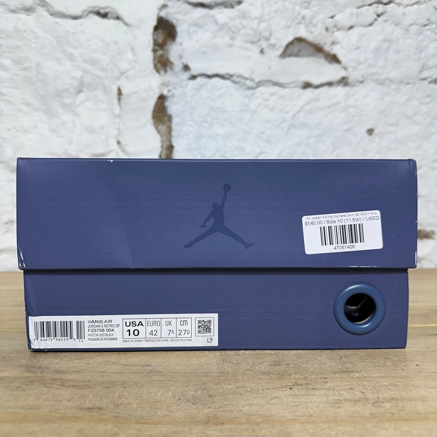 Air Jordan 5 A Ma Maniere Dawn Sz 10 (11.5W)