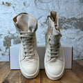 Rick Owens High Pearl Milk Sneaker Sz 5.5 (37.5)