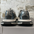 Balenciaga 3XL White Blue Yellow Sneaker Sz 8 (41)