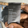Amiri MX1 Crystal Patch Washed Blue Denim Jeans Sz 29
