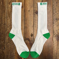 Chrome Hearts FU Green White Socks DS