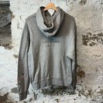 Gallery Department Paint Splatter Gray Hoodie Sz XS