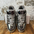 Louis Vuitton Silver Patent Trainer Sneaker Sz 9 (7.5LV)