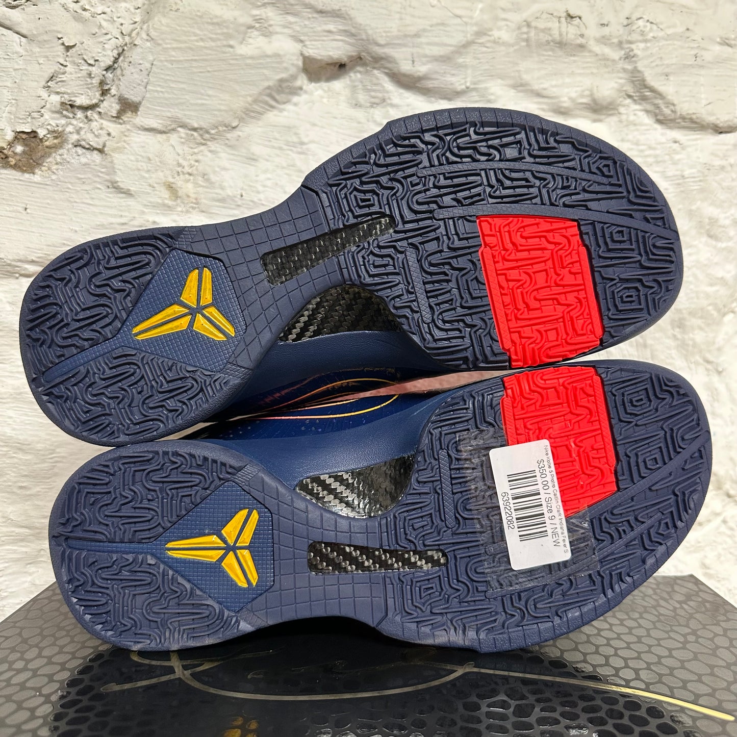 Nike Kobe 5 Protro Caitlin Clark Indiana Fever Sz 9 DS