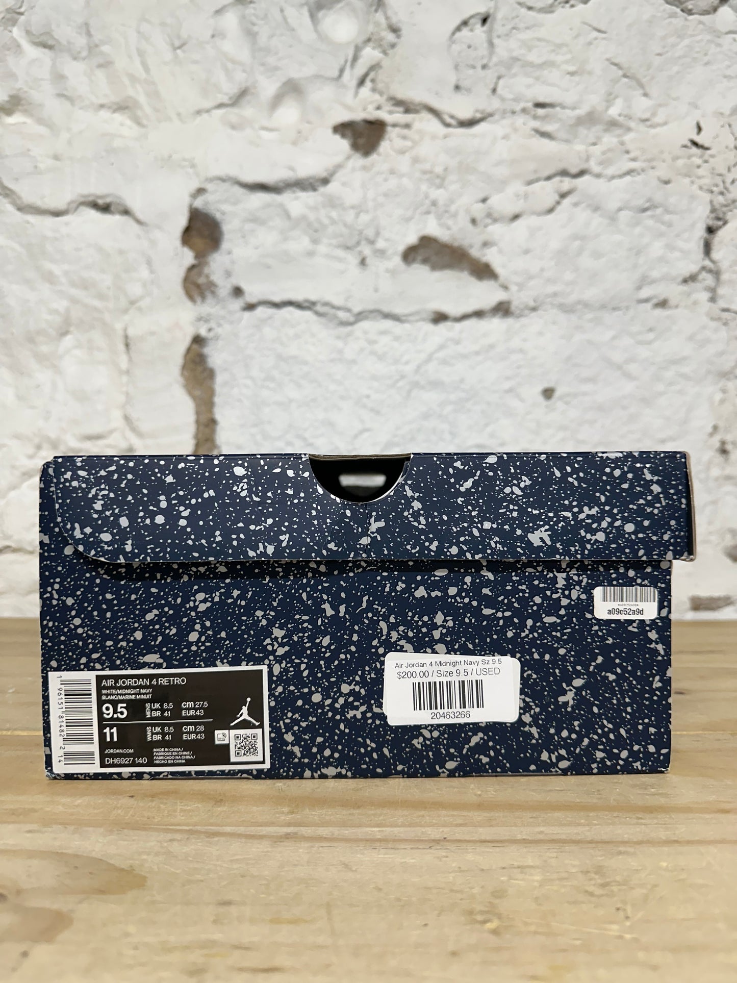 Air Jordan 4 Midnight Navy Sz 9.5