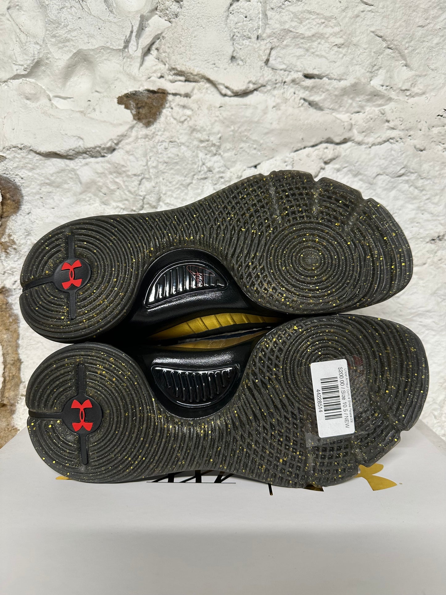 Under Armour Curry 4 Shoe Palace 25th Anniversary Sz 10.5 DS