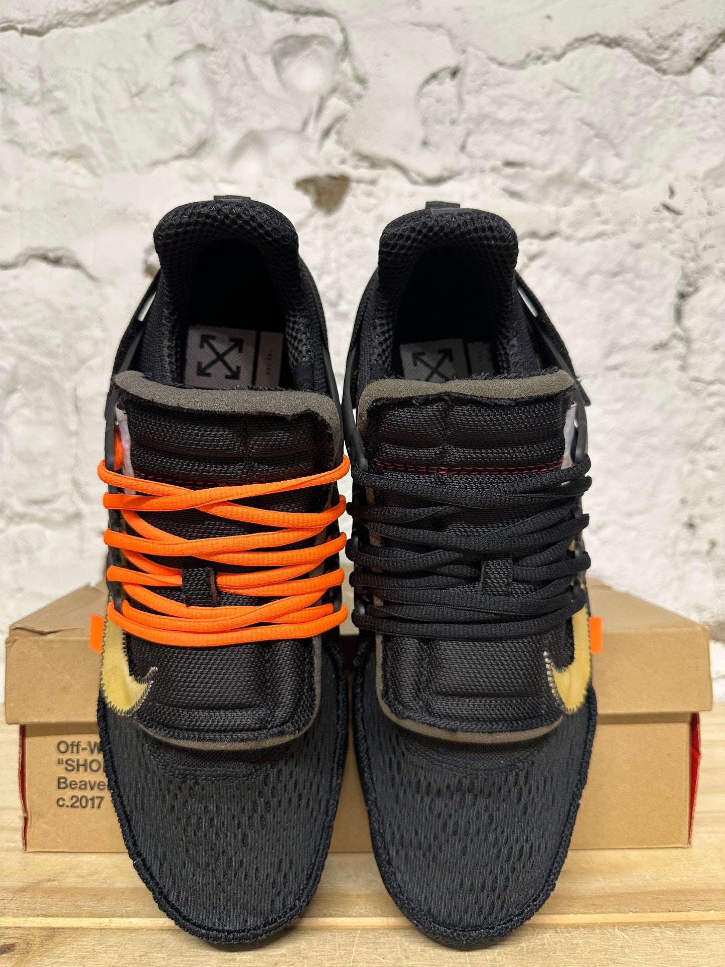 Nike Air Presto Off White Black Sz 12