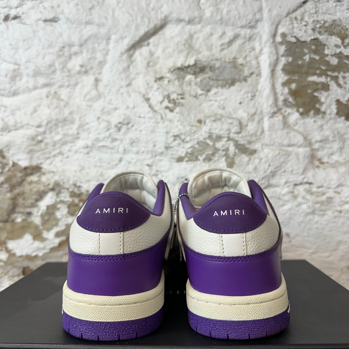 Amiri White Skeleton Purple White Sneaker Sz 10 (43)