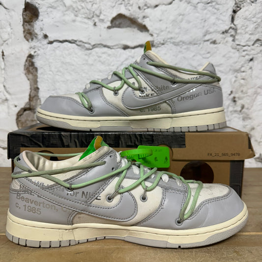 Nike Dunk Low Off-White Lot 07 Sz 9.5