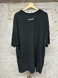 Fear of God Essentials Front Spellout Black T-Shirt Sz XL