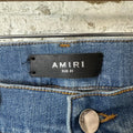 Amiri Plain Dark Blue Denim Jeans Sz 31