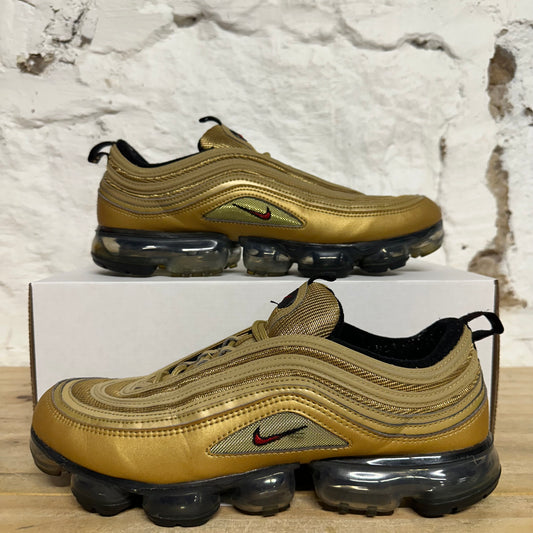 Nike Air VaporMax 97 Metallic Gold Sz 11
