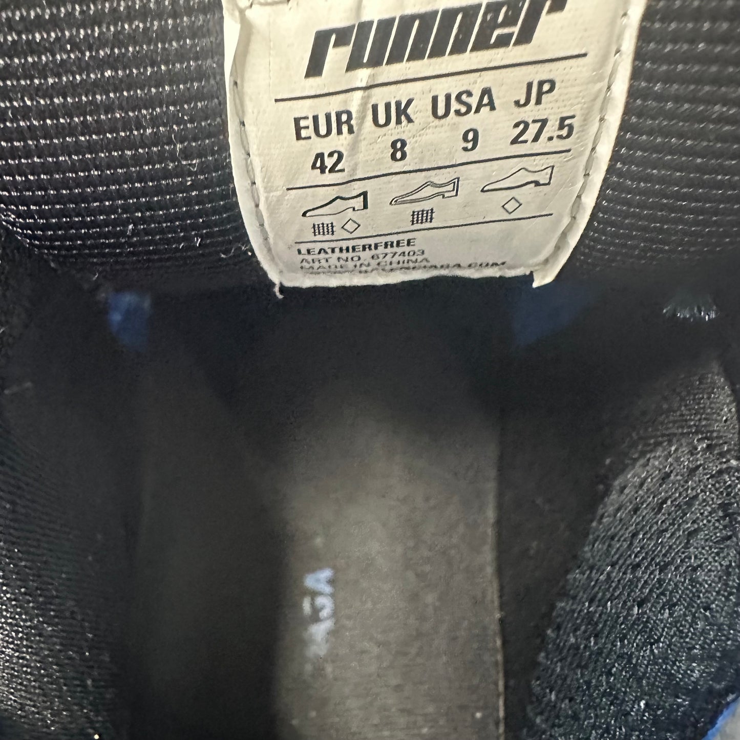 Balenciaga Runner Blue Grey White Sneaker Sz 9 (42)