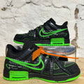 Nike Air Rubber Dunk Off-White Green Strike Sz 11