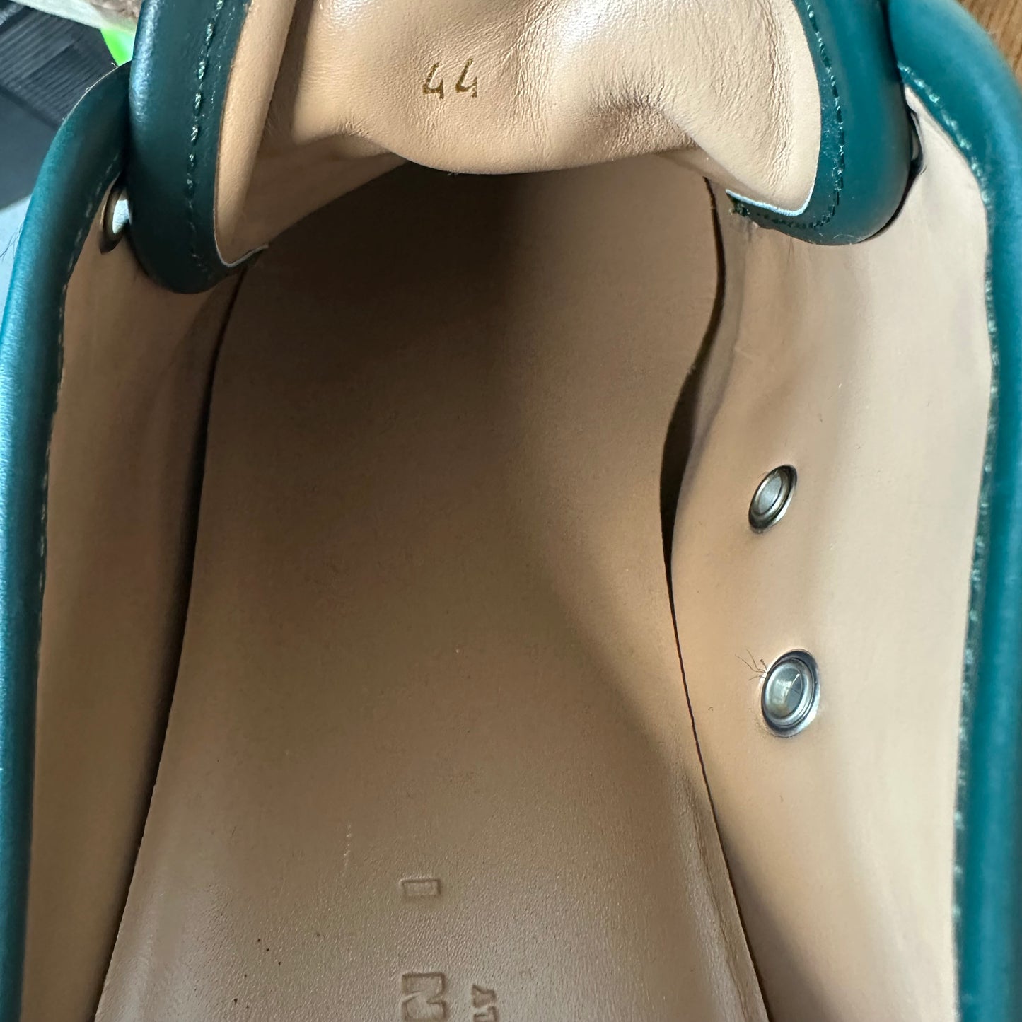 Marni Green Fur White Pablo Sneaker Sz 11 (44)