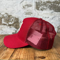 Amiri White MA Red Trucker Hat