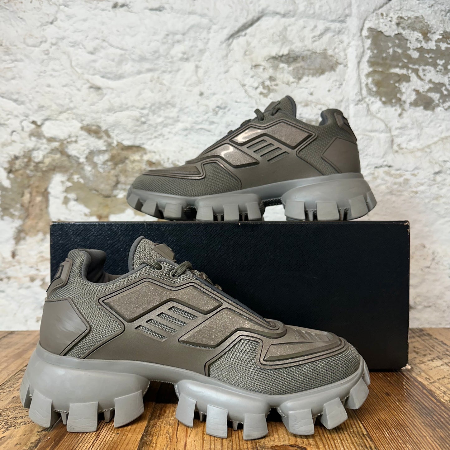 Prada Cloudbust Thunder Grey Sneaker Sz 5.5