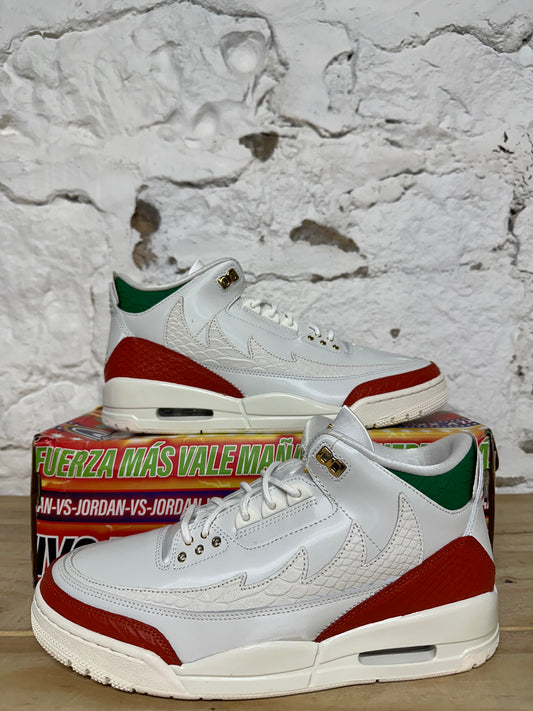 Air Jordan 3 El Vuelvo Summit White Sz 10.5 DS
