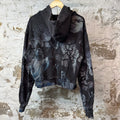 Vale Casper Zip Up Hoodie Black Sz S