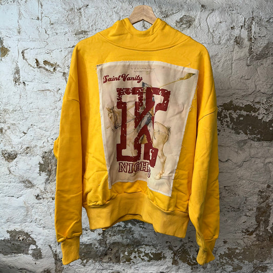Saint Vanity Knights Yellow Pullover Hoodie