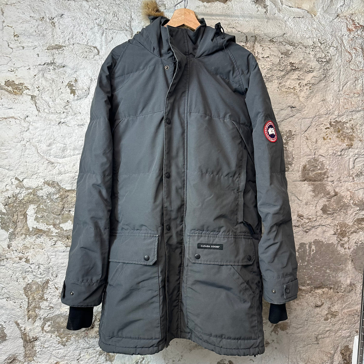 Canada Goose Emory Grey Parka Jacket Sz XXL