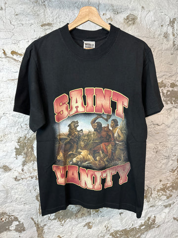 Saint Vanity BHM T-shirt Black Sz S