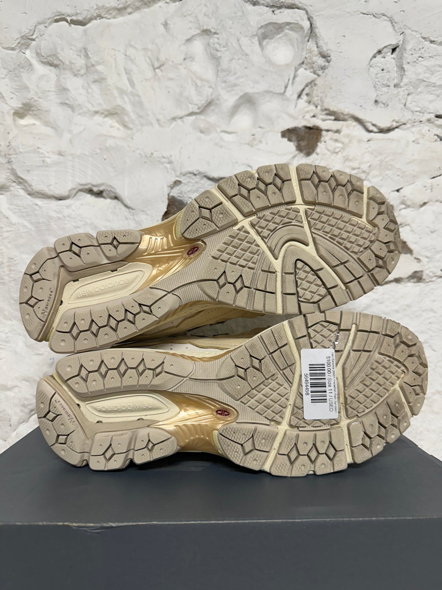 New Balance 2002R Protection Pack Sandstone Sz 11