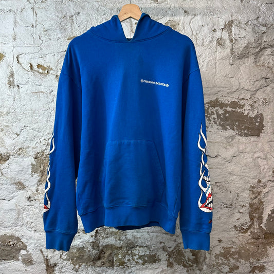 Chrome Hearts Matty Boy Space Hoodie Blue Sz L
