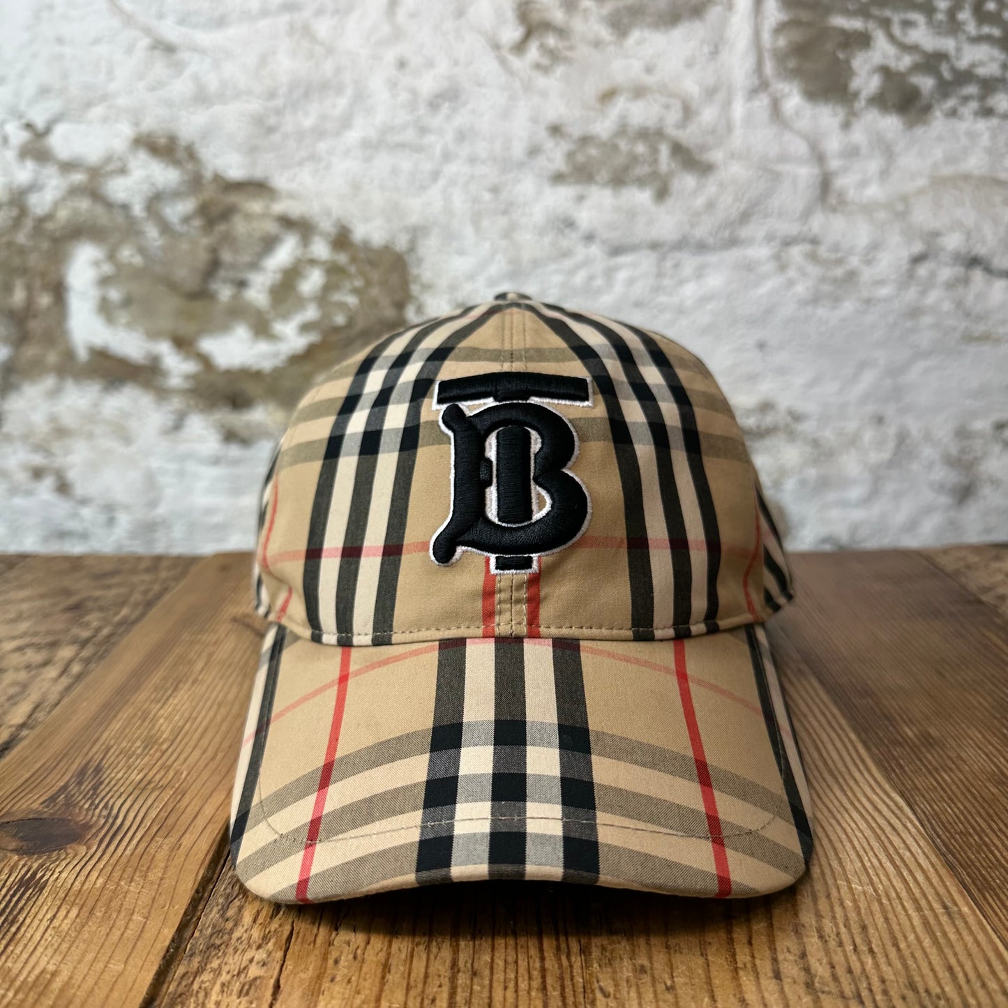 Burberry TB Plaid Hat Sz M