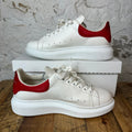 Alexander Mcqueen Red Tab White Sneaker Sz 9 (42) No Box