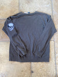 Number Nine Skull Crewneck Gray Sz L (3)