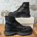 Alexander McQueen White Spell Black Tread Boot Sz 10 (43)