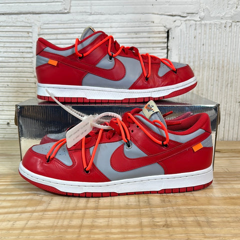 Nike Dunk Low Off-White University Red Sz 10.5