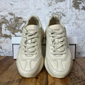 Gucci Rython VIntage Logo Cream Sneaker Sz 5.5 No Box