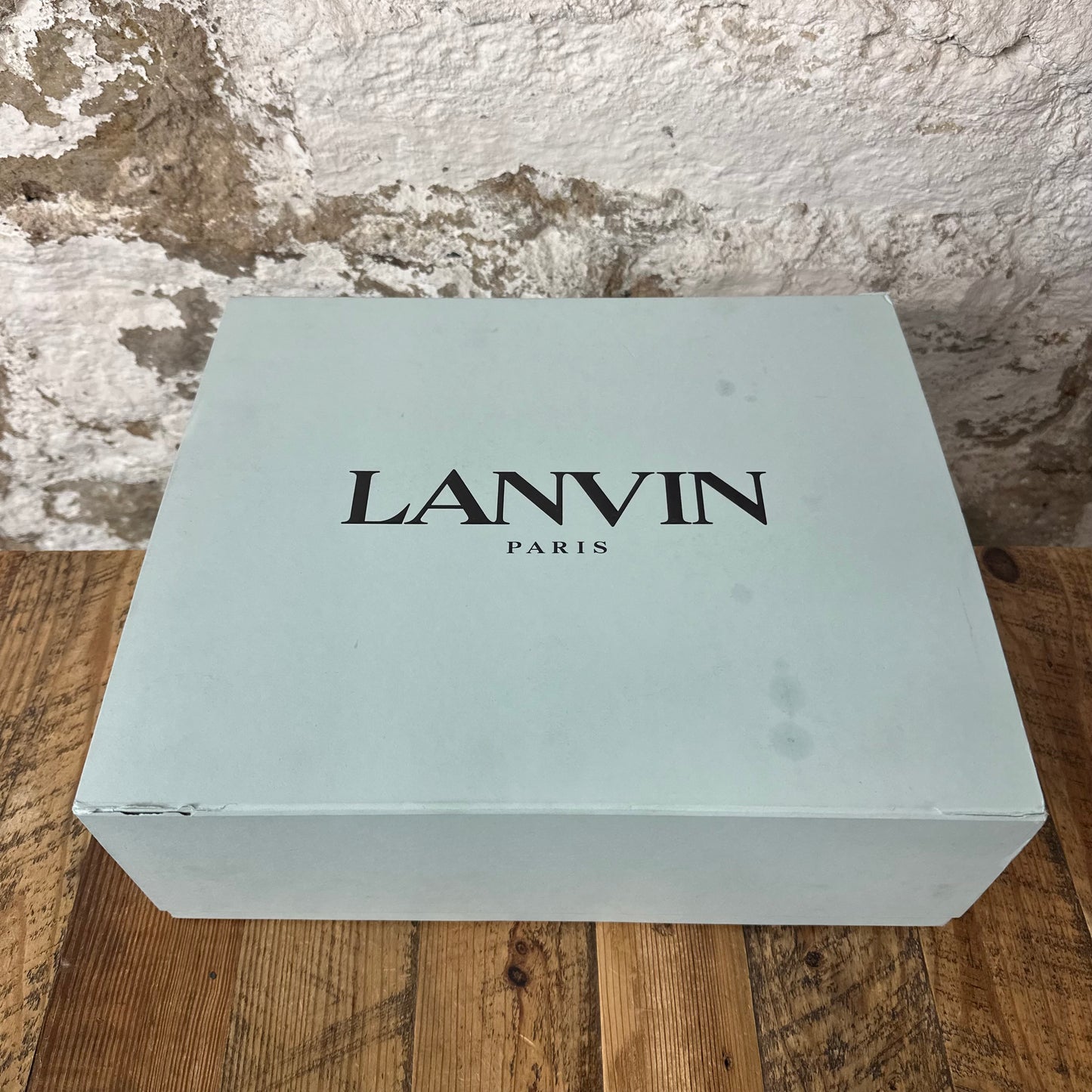 Lanvin Curb White Red Dyed Sneaker Sz 9 (42)
