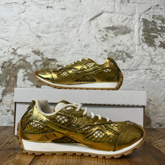 Bottega Veneta Gold Orbit Sneaker Sz 6 (38)