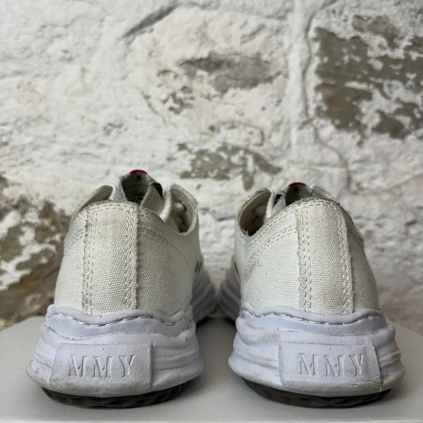 Maison Mihara Hank White Cream Sneaker Sz 10 (43) No Box