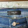 Amiri Plain Honeycomb Denim Jeans Sz 29