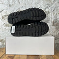 Prada Prax Triple Black Canvas Sneaker Sz 6