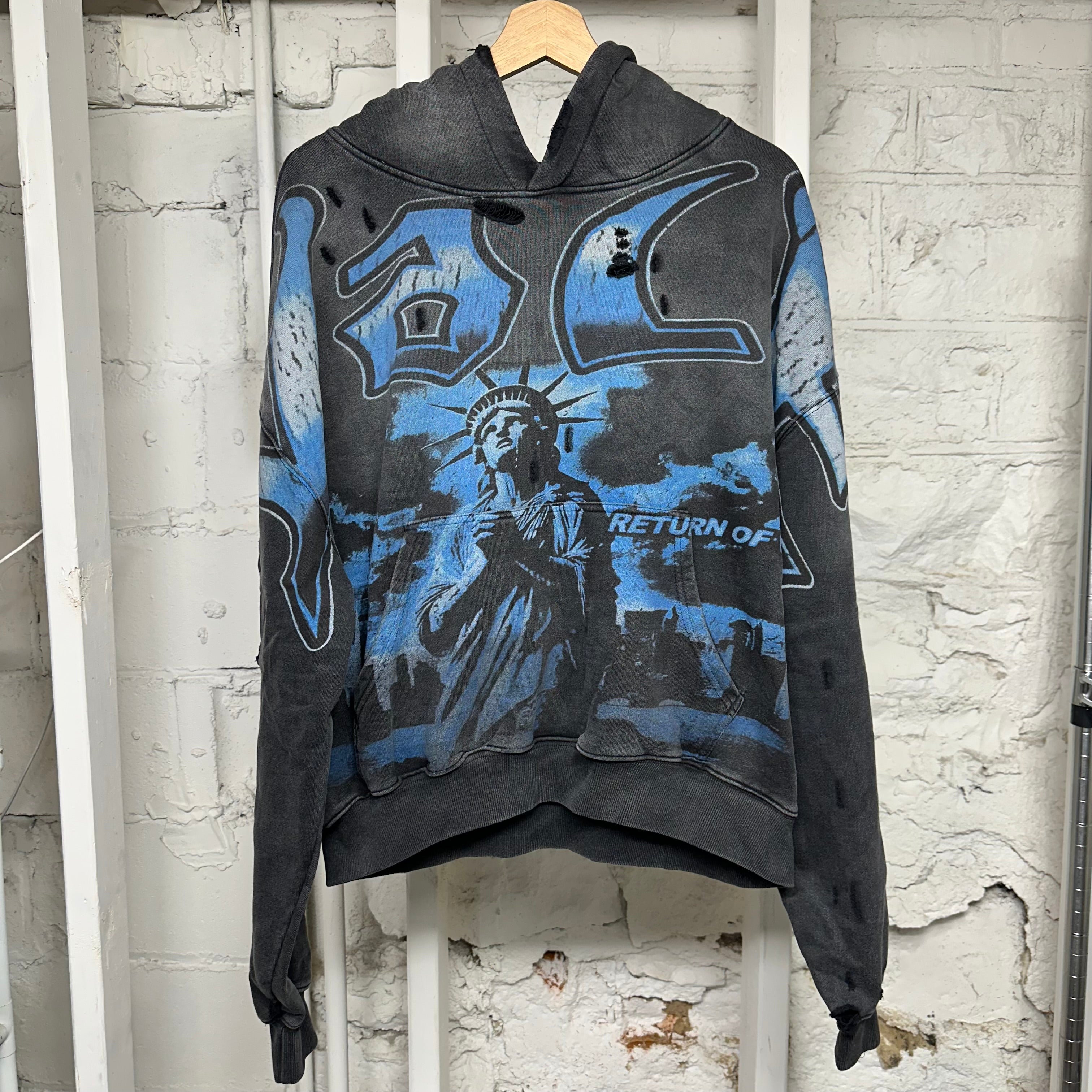 Vale Return Liberty Black Hoodie Sz S