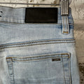 Amiri Blue Core Logo Blue Denim Jeans Sz 30