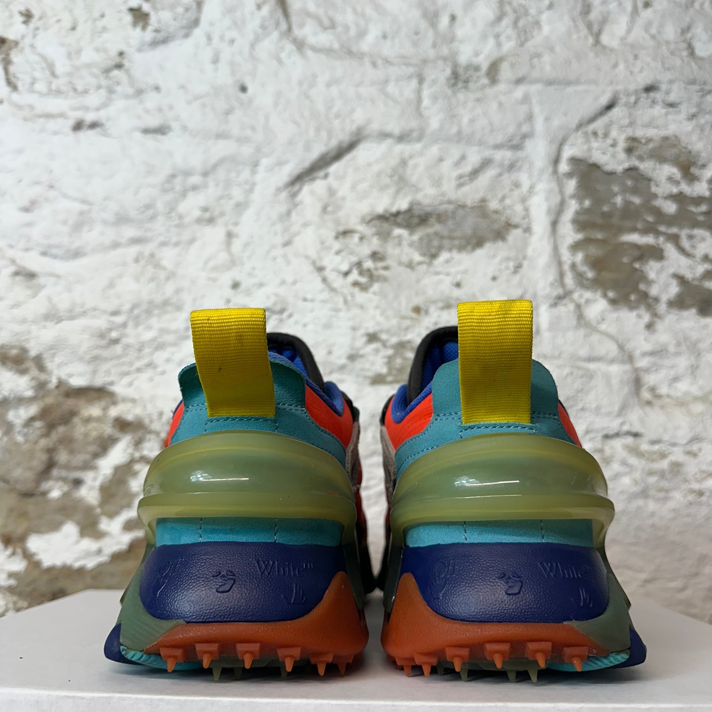 Off White ODSY 2000 Orange Blue Sneaker Sz 8 (41)