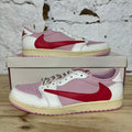 Air Jordan 1 Low Travis Scott Sail Tropical Pink Sz 15