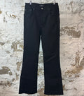 Amiri Plain Black Flare Denim Jeans Sz 32