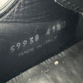 Rick Owens Jumbo Lace Black Milk Sneaker Sz 8.5 (41.5)