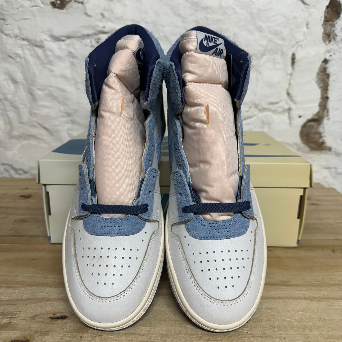 Nike Jordan Air Ship Every Game Diffused Blue Sz 9.5 DS