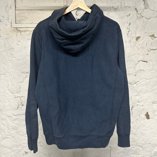 Supreme Veni Vidi Vici Navy Hoodie Sz M